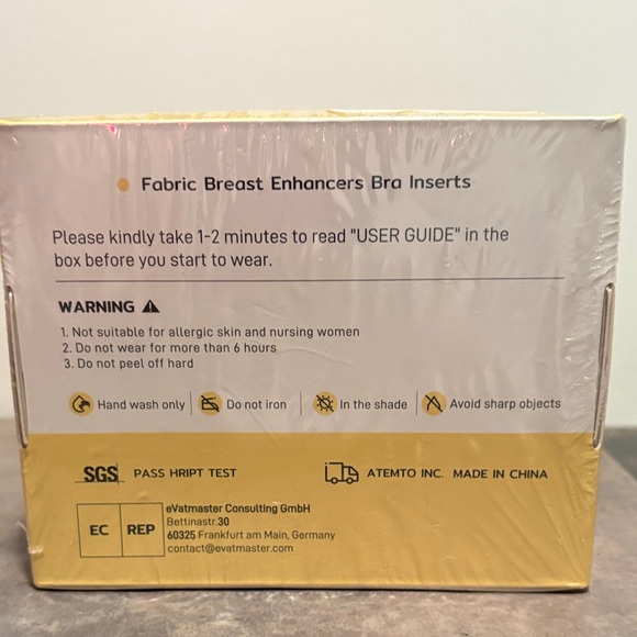 Pink Breast Enhancers Bra Inserts - Picture 2 of 6